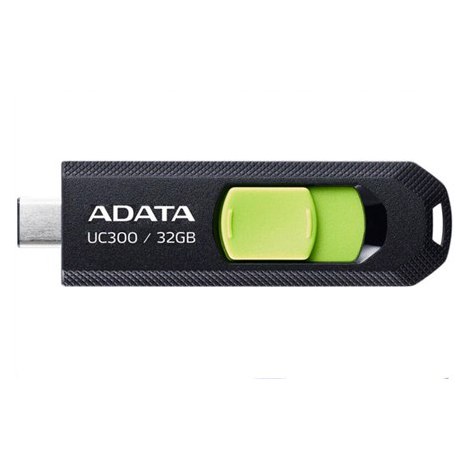 ADATA | FlashDrive | UC300 | 32 GB | USB 3.2 Gen 1 | Black